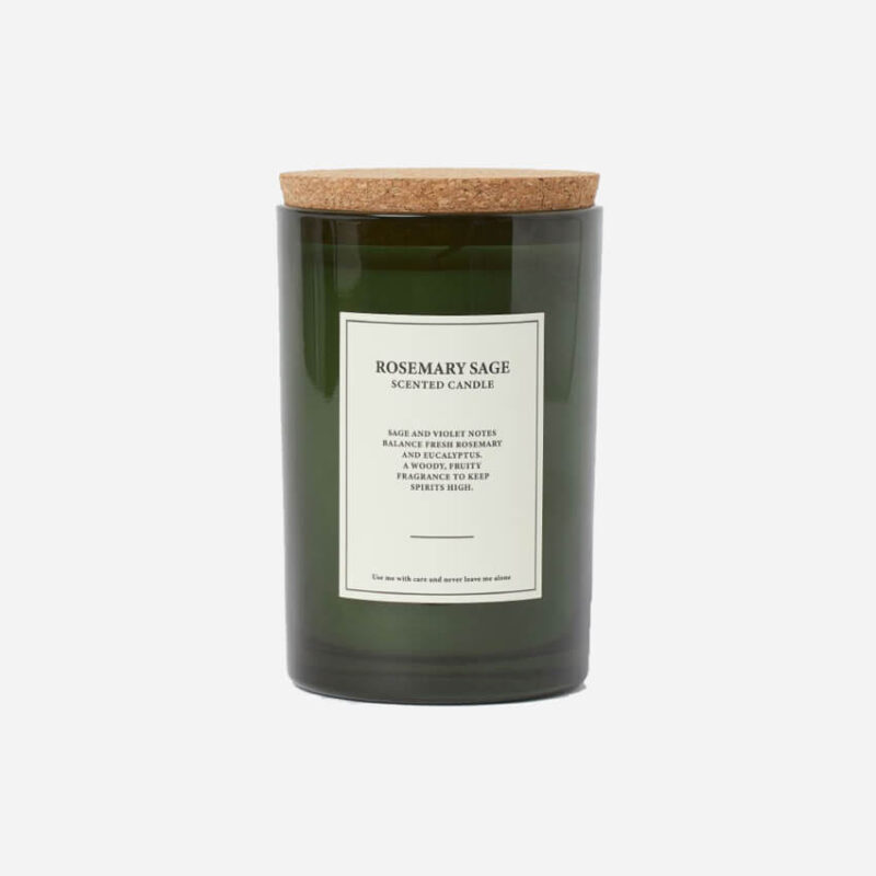 Large Cork-lid Scented Candle